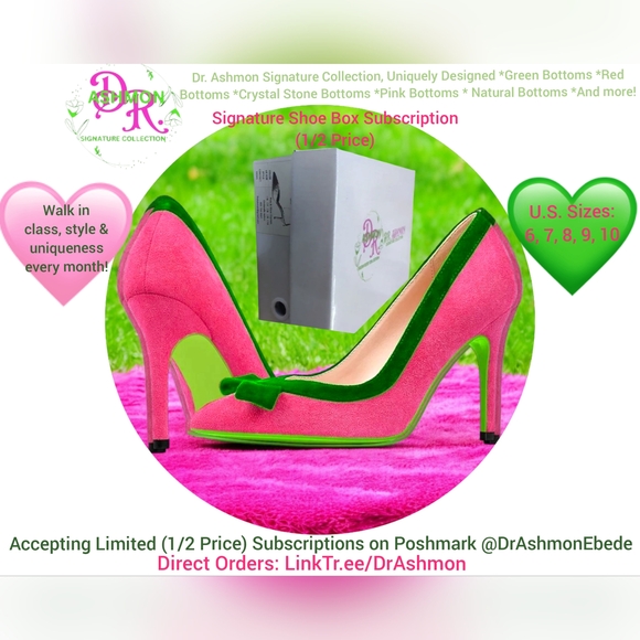 RESERVE MONTHLY SHOE BOX. Dr. Ashmon Signature COLLECTION (MONTHLY SUBSCRIPTION) - Picture 4 of 6